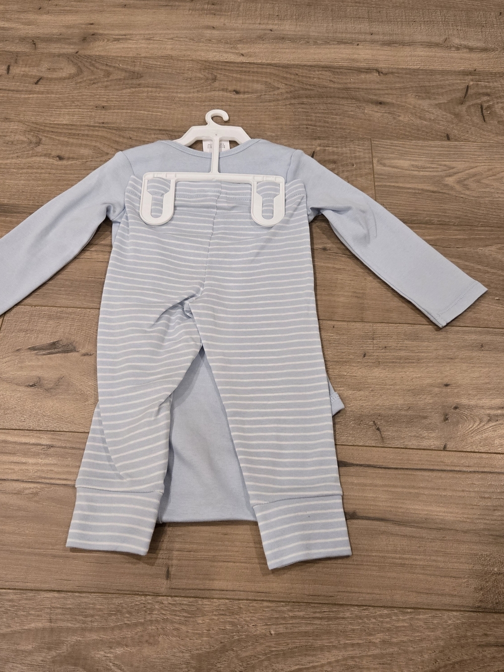 Carter's Baby Boy Dino Easter Set 2pc Blue Stripe NWT 12Mos every bunny loves me - Picture 6 of 8